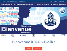 Tablet Screenshot of jppsbialik.ca